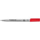 Non permanente marker staedtler lumocolor rood