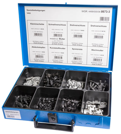 Dresselhaus assortiment speciale bevestigingen sort.special attachments vag