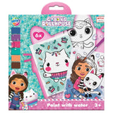 Moxy schilderen met water gabby's poppenhuis, 7dlg. - afbeelding 1