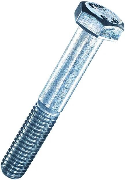 Dresselhaus zeskantbout 6-ct. m. shaft dresselh. m8x80mm