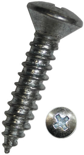 Dresselhaus plaatschroef tapping screws 4.8x16mm cross slot galv.