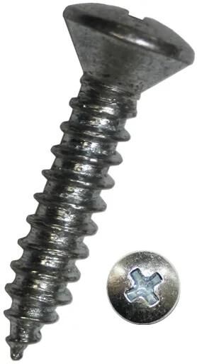 Dresselhaus plaatschroef 6080 tapping screws 4.8x32mm cross slot galv.