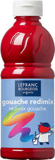 Lefranc bourgeois l b plakkaatverf redimix primary red 500ml