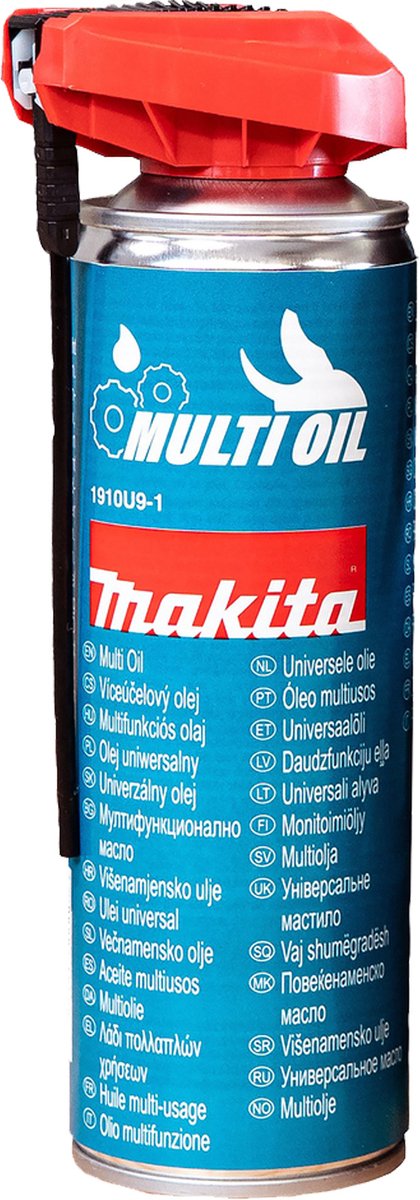 Makita multi-olie onderhoudsspray 300 ml - 1910u9-1