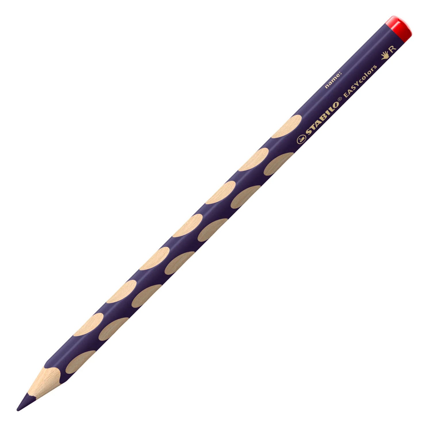 Stabilo easycolors rechtshandig kleurpotlood - violet blauw