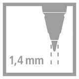 Stabilo easyergo 1.4 - potloodvulling - navullingen - 6 stuks - afbeelding 4