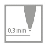 Stabilo easy org vullingen blauw fine - afbeelding 4