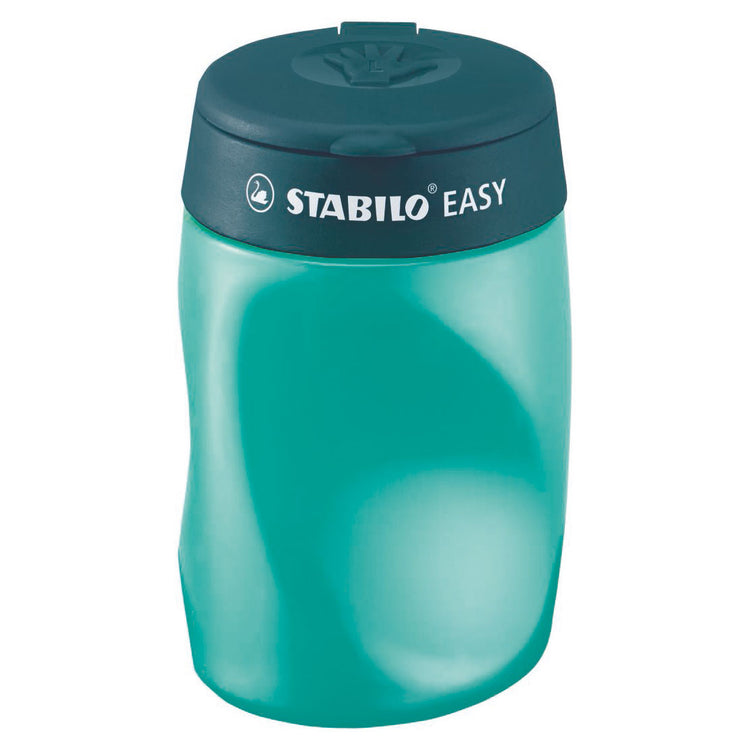 Stabilo easysharpener 3 in 1 puntenslijper links petrol