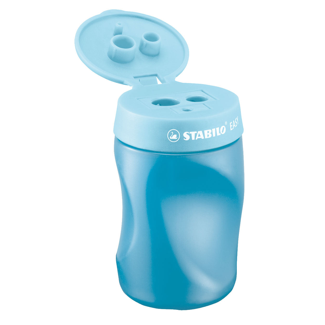 Stabilo easysharpener 3 in 1 puntenslijper links blauw