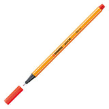 Stabilo point 88 - fineliner - lichtrood (88 48) - afbeelding 4