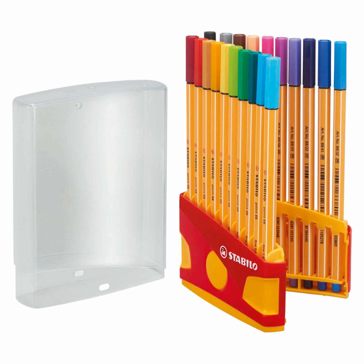 Stabilo point 88 - fineliner - colorparade - set 20 stuks