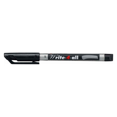 Stabilo write-4-all - permanent marker - superfine 0,4 mm - zwart - per stuk