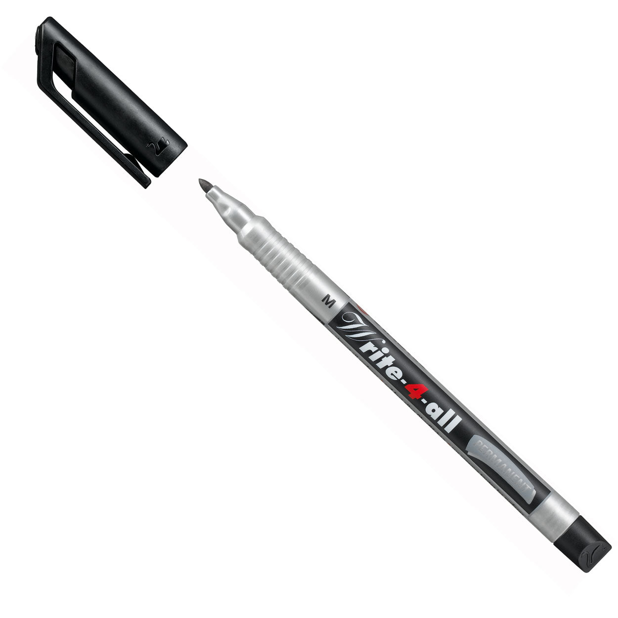 Stabilo write-4-all permanent marker medium zwart