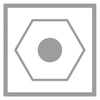 Stabilo all glaspotlood - kleur- en grafietpotlood - oranje