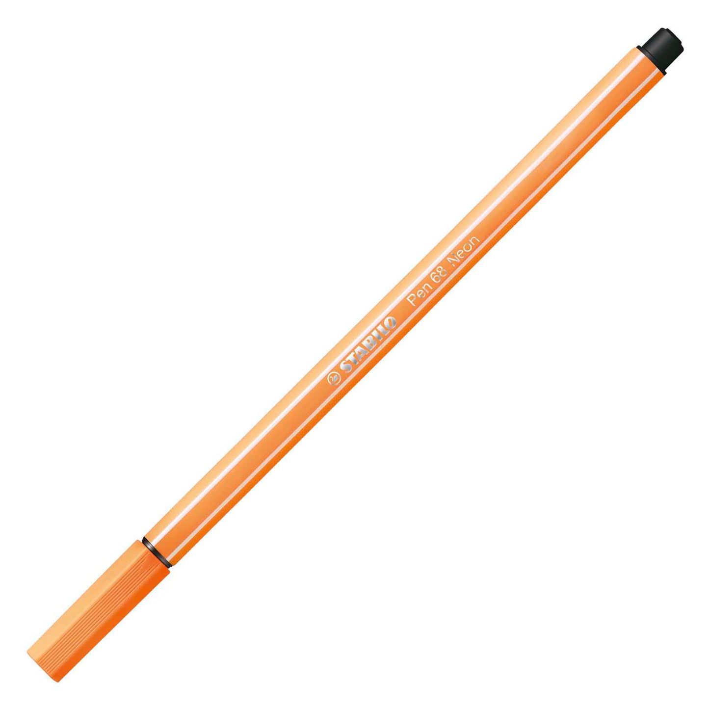 Stabilo pen 68 viltstift fluoriserend oranje (68 054)