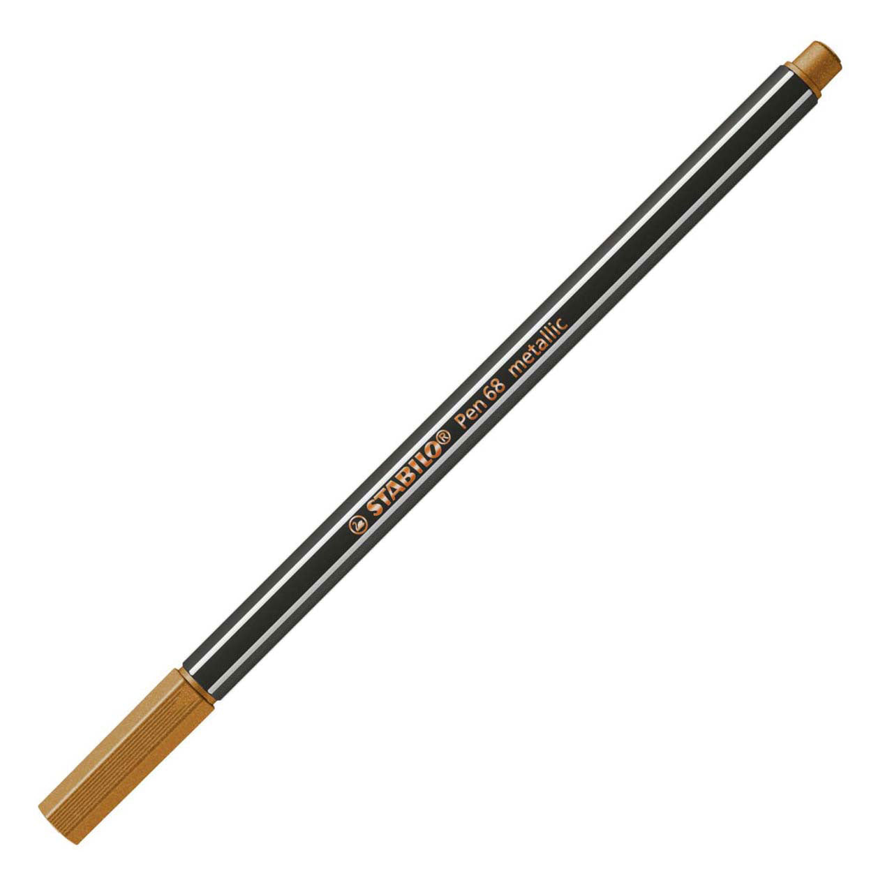 Stabilo pen 68 metallic - viltstift - koper (68 820)
