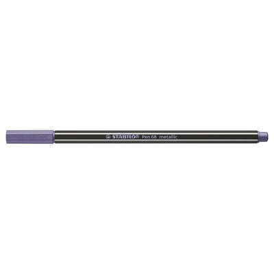 Stabilo pen 68 metallic - viltstift - paars (68 855)