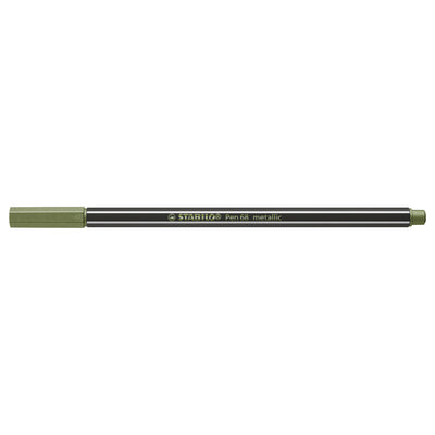 Stabilo pen 68 metallic - viltstift - lichtgroen (68 843)