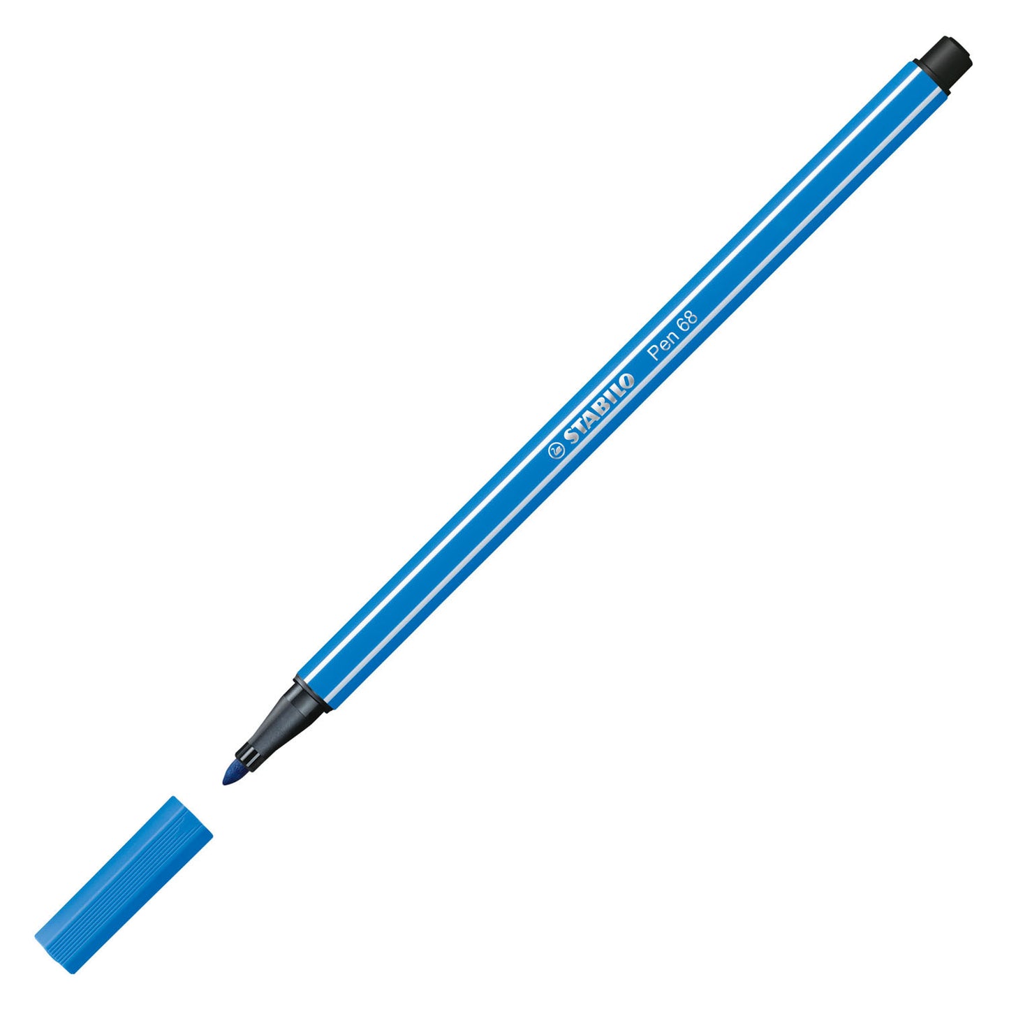 Stabilo pen 68 viltstift donkerblauw (68 41)