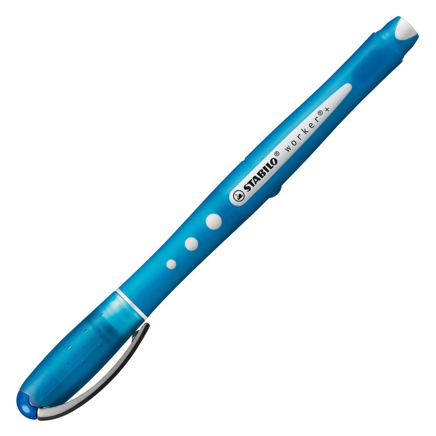 Stabilo worker+ colorful - rollerball 0.5 mm - blauw