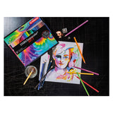 Stabilo aquacolor - premium aquarel kleurpotloden - arty - metalen etui 24 kleuren - afbeelding 5