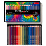 Stabilo aquacolor - aquarel kleurpotlood - metalen set 36 st. - afbeelding 2