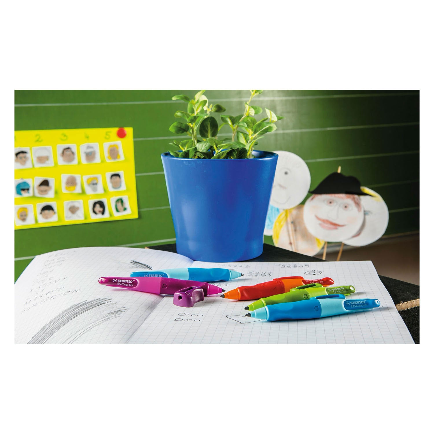 Stabilo easy ergo 3.15 links blauw