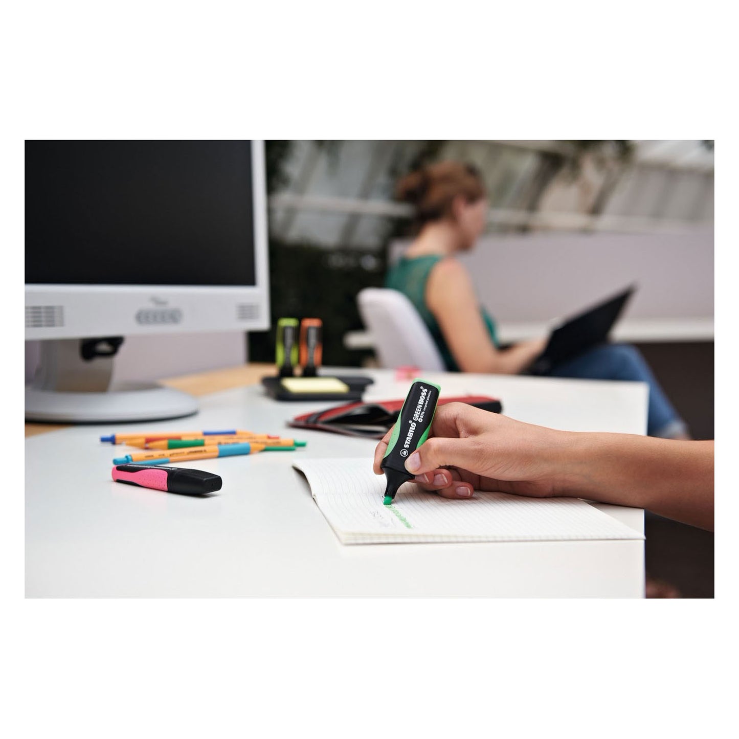 Stabilo tekstmarker green boss multikleur
