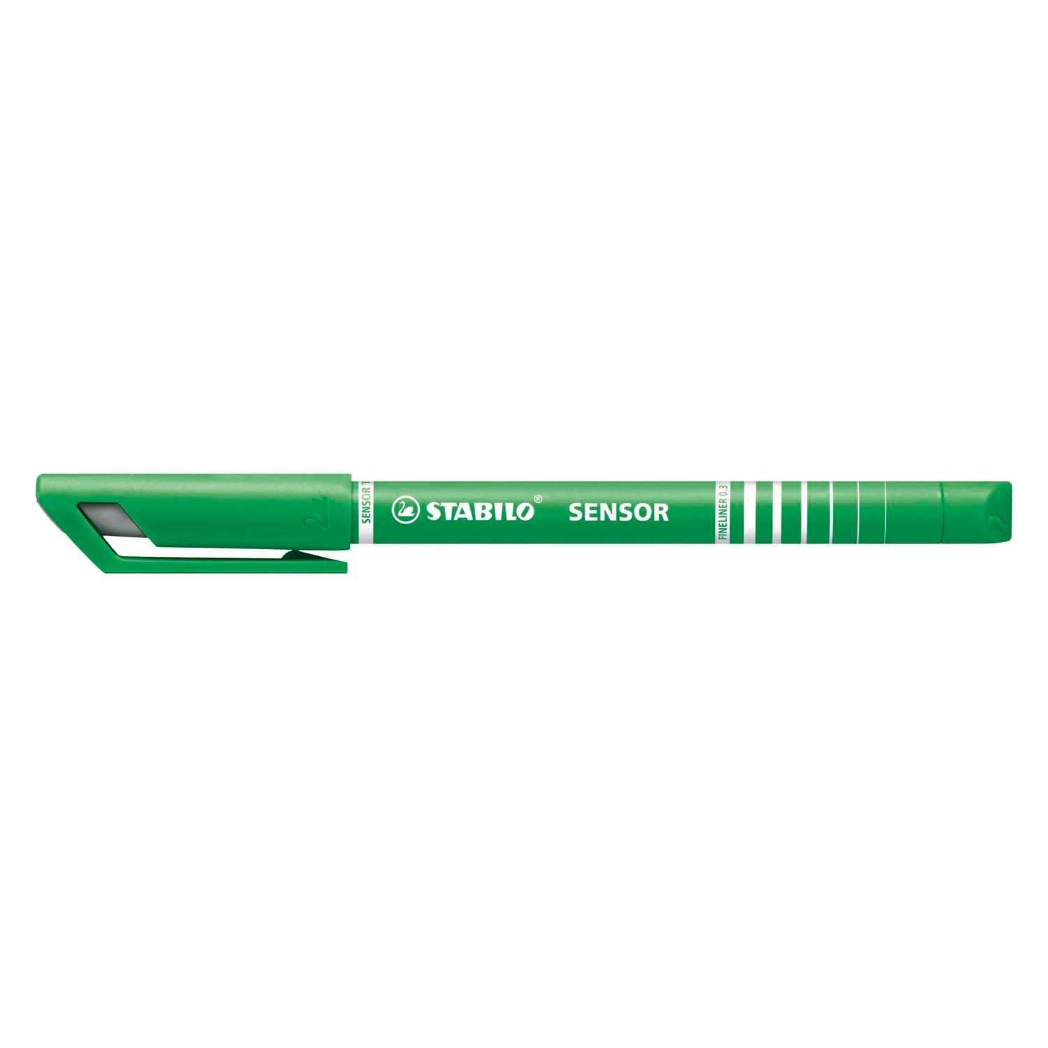 Stabilo sensor - fineliner 0.3 mm - set met 4 stuks