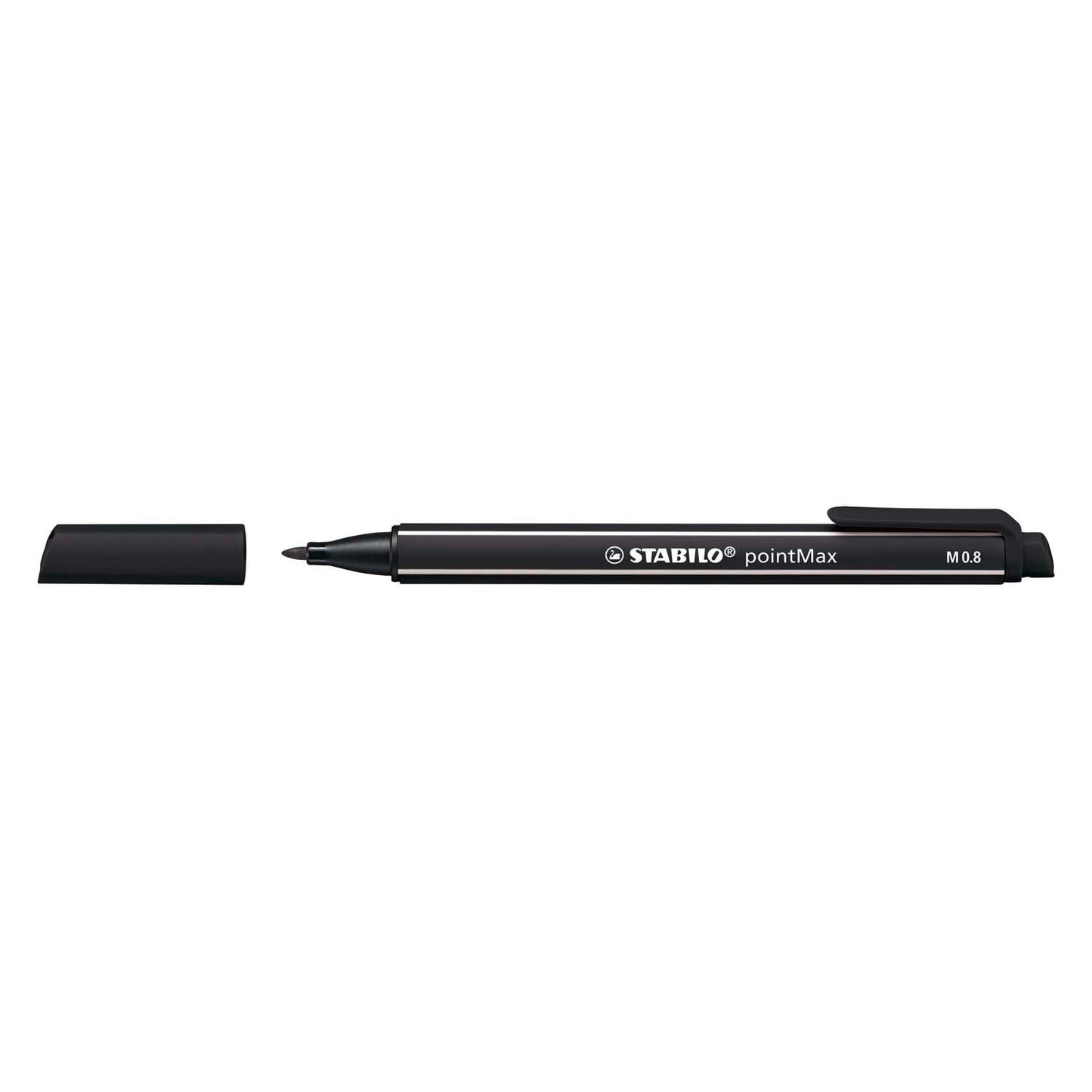 Stabilo pointmax fineliners in etui - 12st.