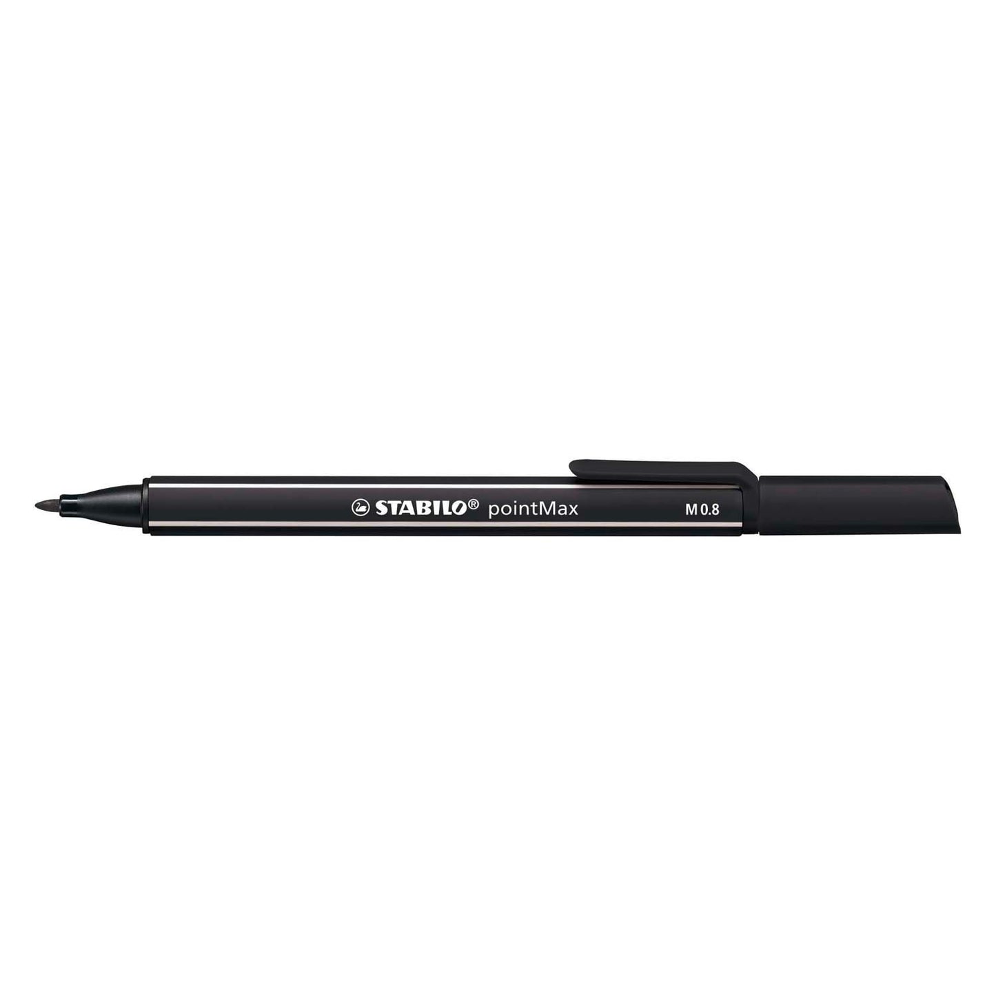 Stabilo pointmax fineliners in etui - 12st.