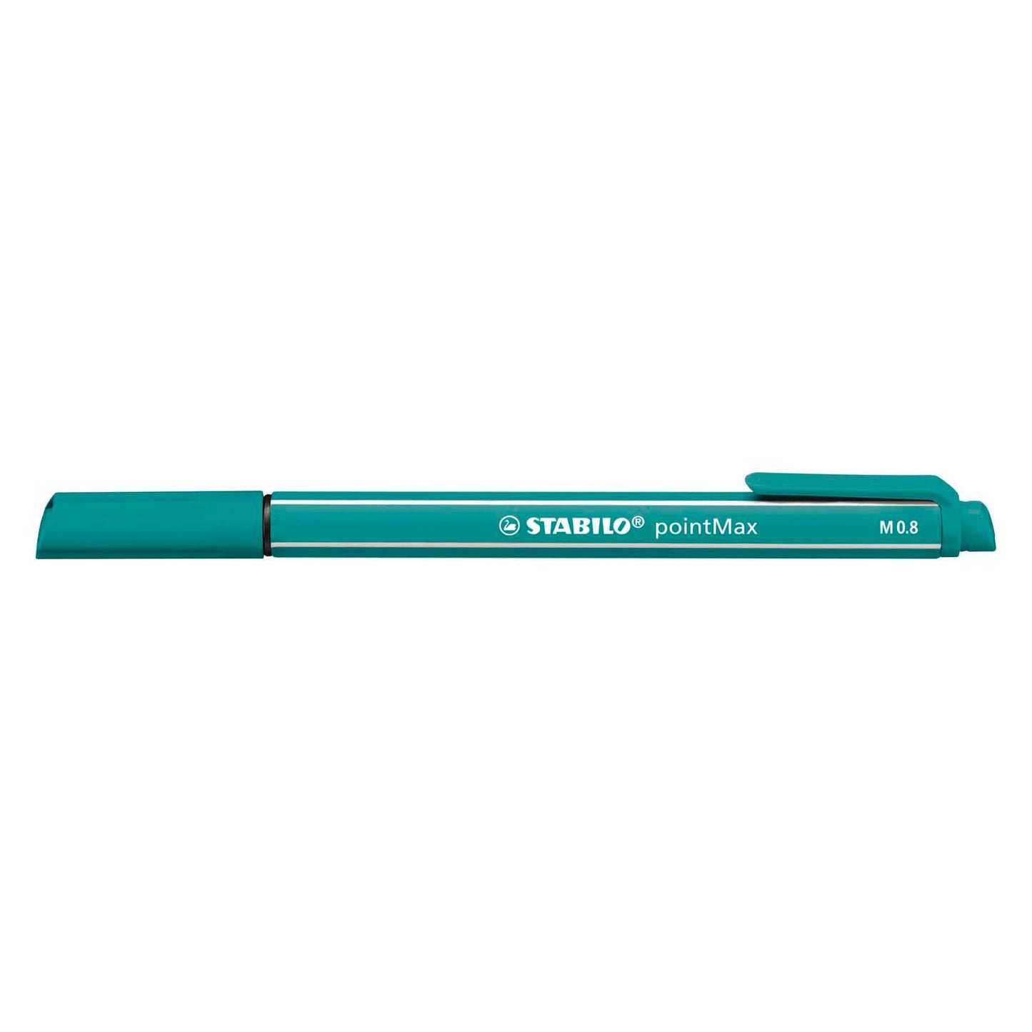 Stabilo pointmax hardtip fineliner 0,8 mm turquoise