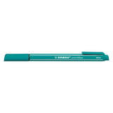Stabilo pointmax - hardtip fineliner 0,8 mm - turquoise - afbeelding 2