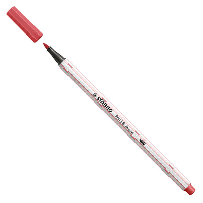 Stabilo pen 68 brush - viltstift - roestig rood (47)