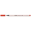 Stabilo pen 68 brush - viltstift - karmijnrood (48)