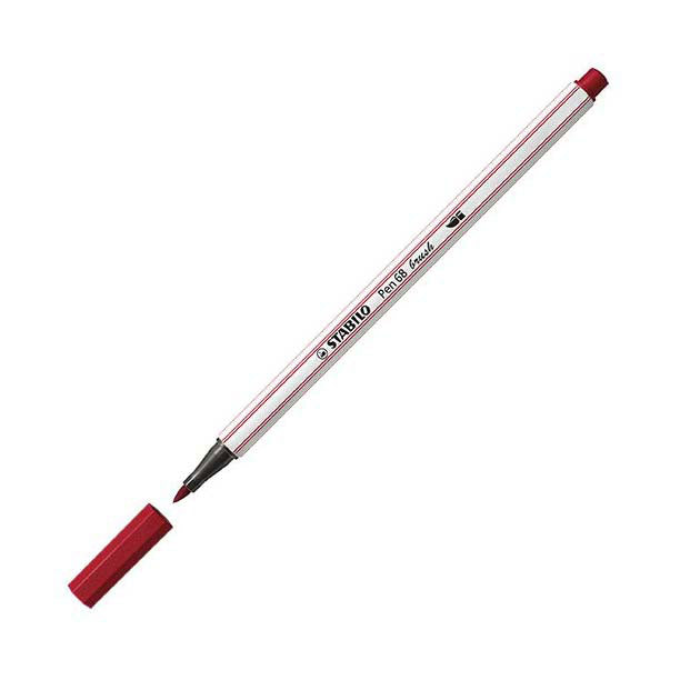 Stabilo pen 68 brush - viltstift - purper (19)