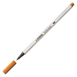Stabilo pen 68 brush - viltstift - donker oker (89) - afbeelding 3