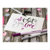 Stabilo pen 68 brush - viltstift - abrikoos (26)