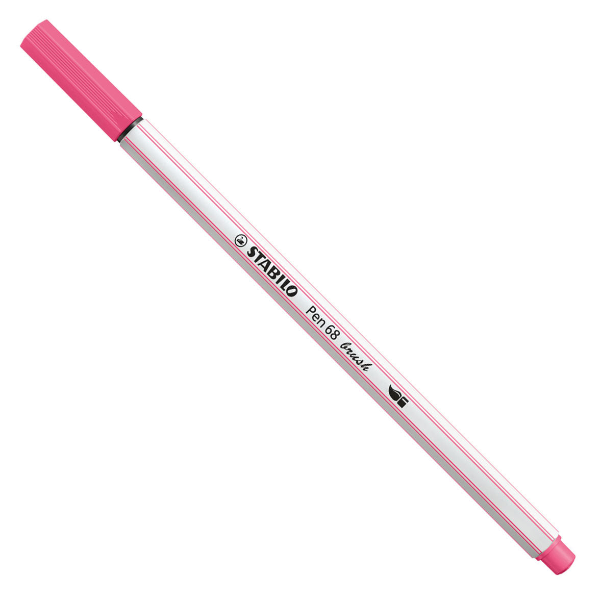 Stabilo pen 68 brush - viltstift - roze (29)