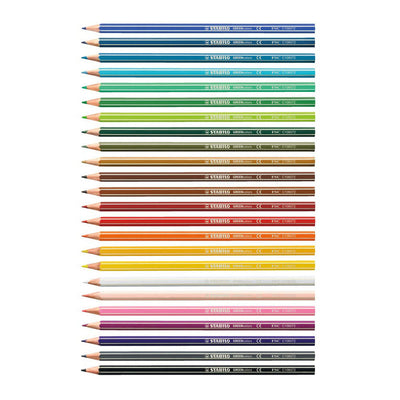 Abi stlo greencolors etui 24 kleuren