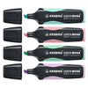 Stabilo green boss pastel - markeerstift - set met 4 stuks