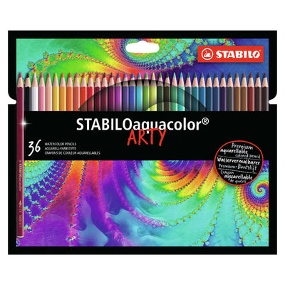 STABILO Aquacolor Kleurpotloden ARTY etui, 36st.