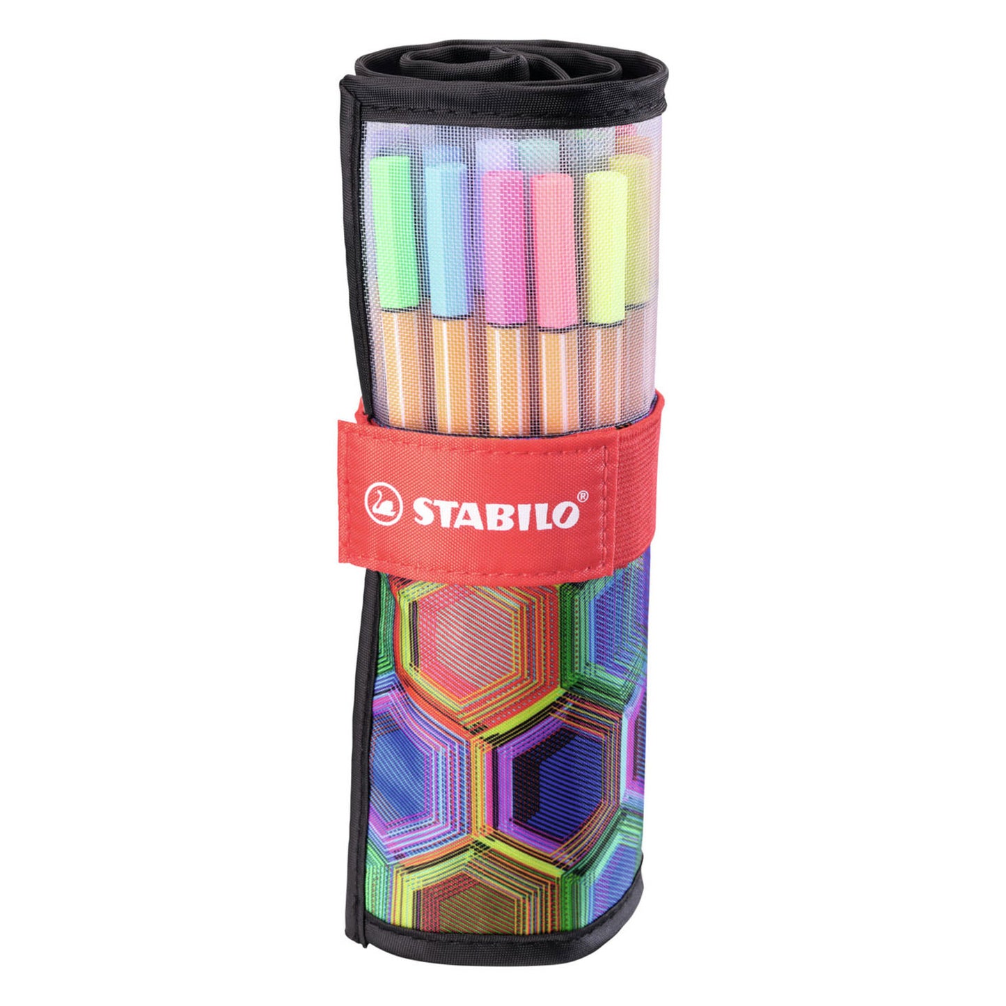 Stabilo point 88 - fineliner 0,4 mm - rollerset - arty - etui met 25 kleuren