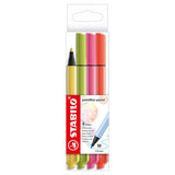 Stabilo pointmax pastel - hardtip fineliner - set met 4 stuks - afbeelding 1