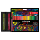 STABILO PointMax Fineliners ARTY, 42st. - afbeelding 1