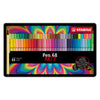 Stabilo pen 68 - viltstift - arty - metalen set 65 st.