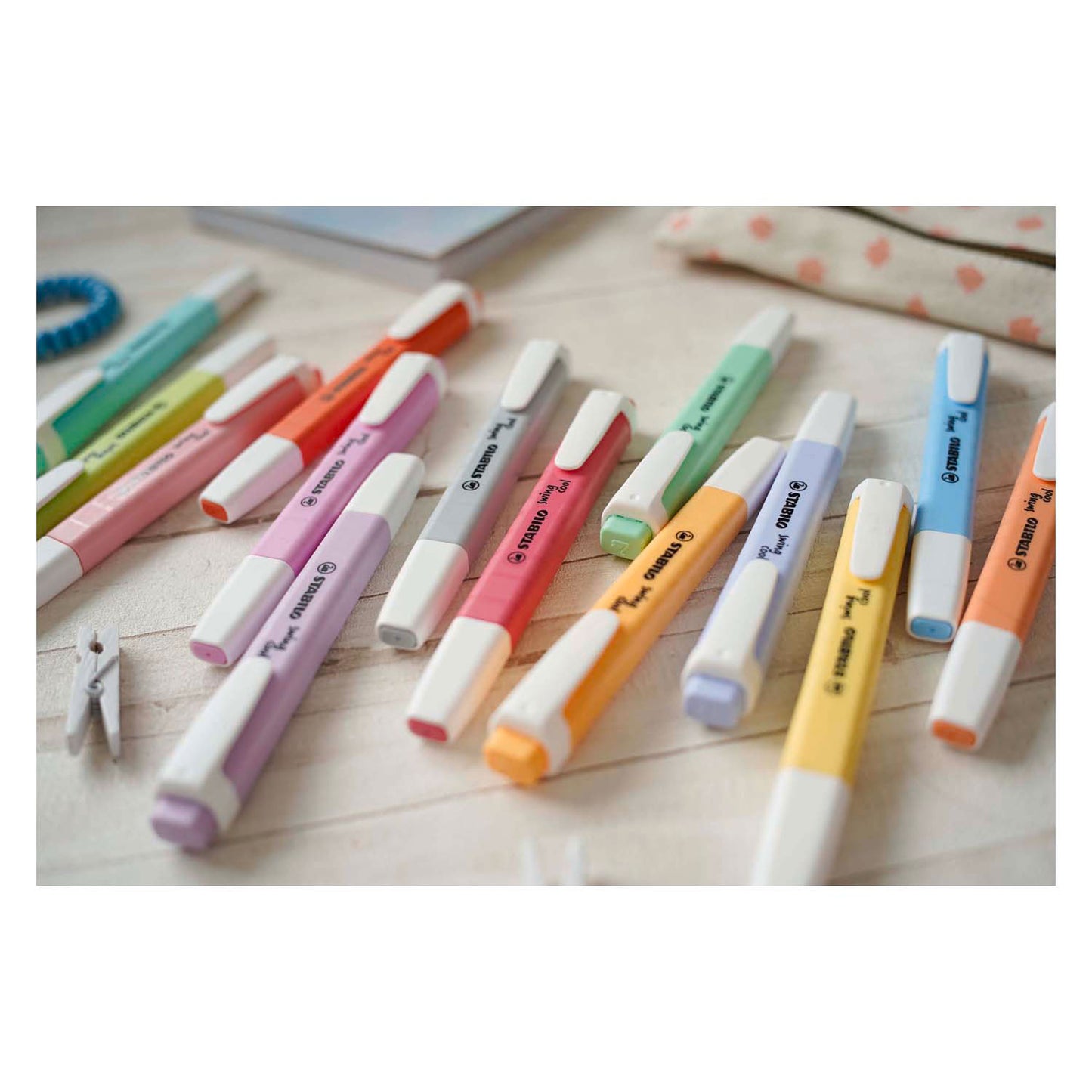 Stabilo swing cool pastel - markeerstift - set met 8 stuks