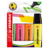 Stabilo boss original - markeerstift - set met 4 stuks