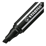 Stabilo pen 68 max - viltstift met dikke beitelpunt - zwart - afbeelding 2