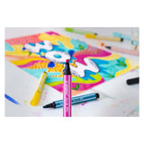 Stabilo pen 68 max - viltstift met dikke beitelpunt - turquoisegroen - afbeelding 5